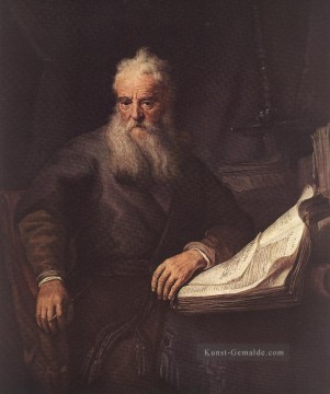 Rembrandt van Rijn Werke - Apostel Paulus Porträt Rembrandts